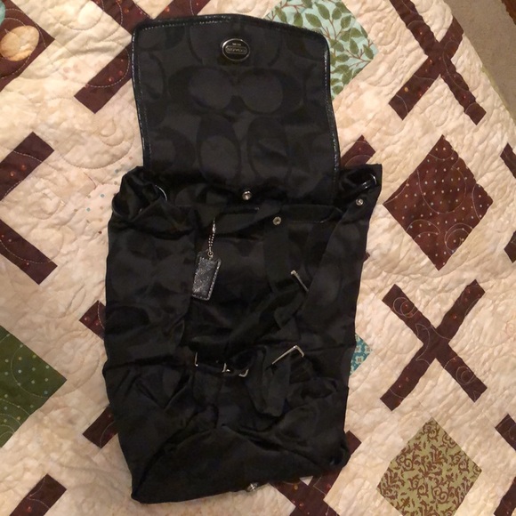 Coach Signature Backpack - Vintage EUC - Picture 5 of 13